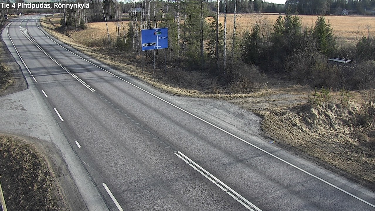 Kelikamerat Kuva Tie 4 Pihtipudas, Rönnynkylä, Pihtipudas, Keski-Suomi