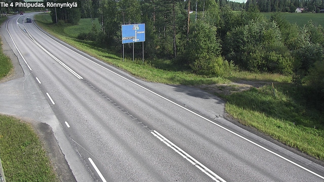 Kelikamerat Kuva Tie 4 Pihtipudas, Rönnynkylä, Pihtipudas, Keski-Suomi