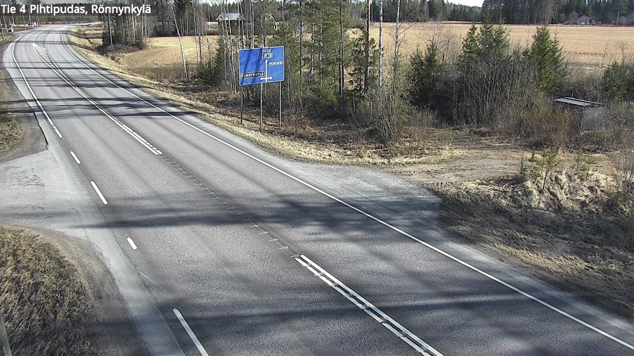 Kelikamerat Kuva Tie 4 Pihtipudas, Rönnynkylä, Pihtipudas, Keski-Suomi