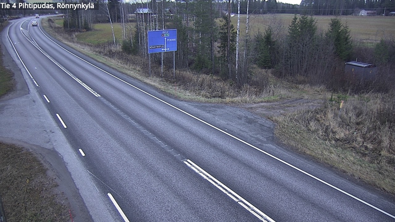 Kelikamerat Kuva Tie 4 Pihtipudas, Rönnynkylä, Pihtipudas, Keski-Suomi