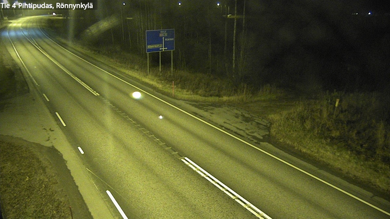 Kelikamerat Kuva Tie 4 Pihtipudas, Rönnynkylä, Pihtipudas, Keski-Suomi