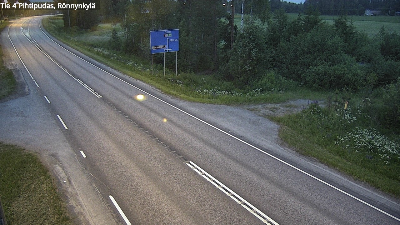 Kelikamerat Kuva Tie 4 Pihtipudas, Rönnynkylä, Pihtipudas, Keski-Suomi