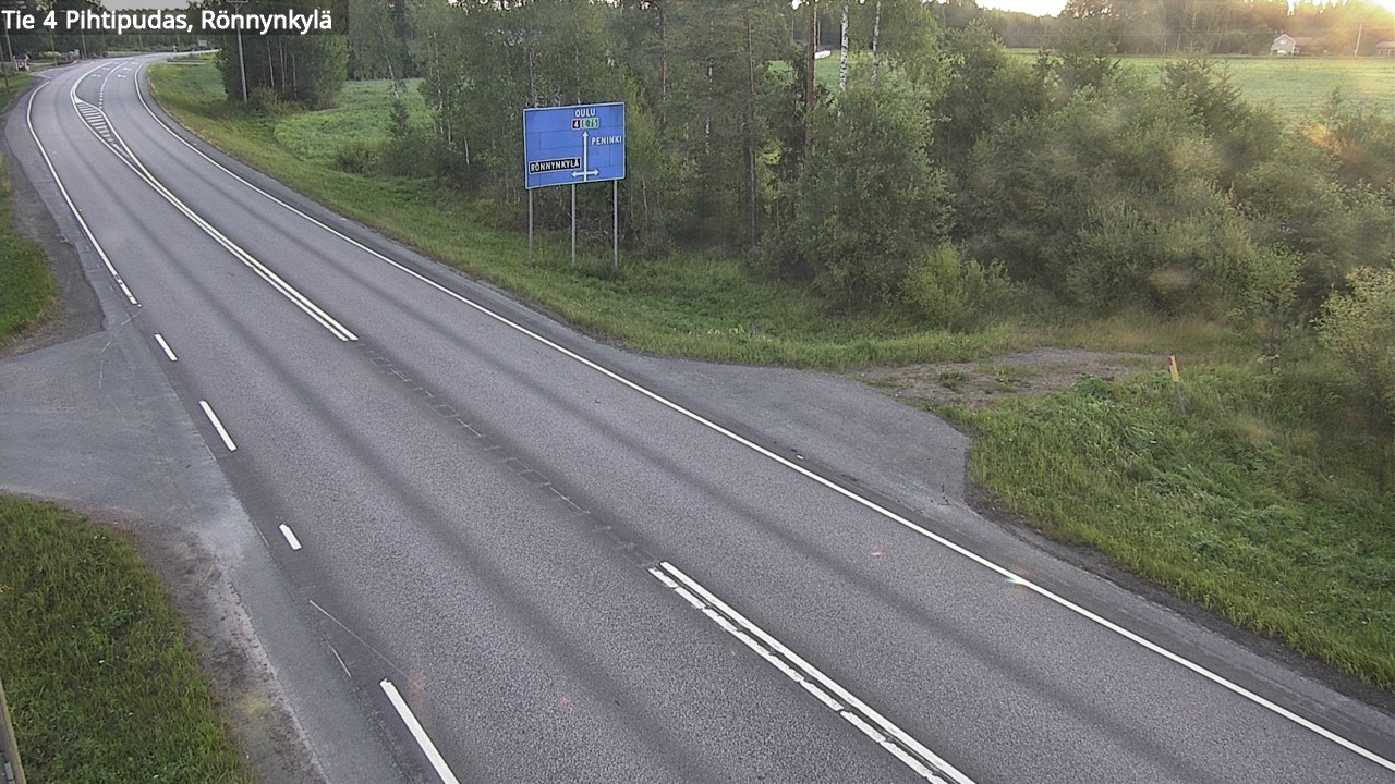 Kelikamerat Kuva Tie 4 Pihtipudas, Rönnynkylä, Pihtipudas, Keski-Suomi