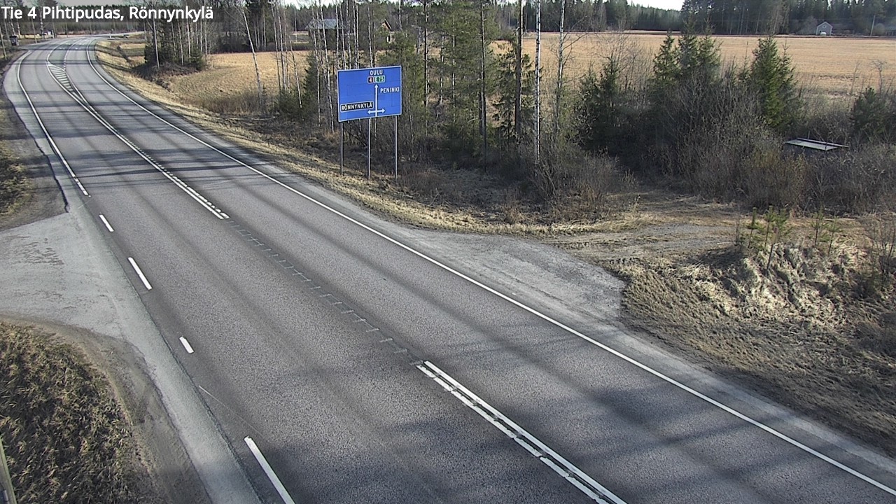 Kelikamerat Kuva Tie 4 Pihtipudas, Rönnynkylä, Pihtipudas, Keski-Suomi
