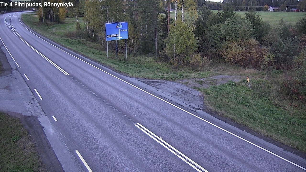 Kelikamerat Kuva Tie 4 Pihtipudas, Rönnynkylä, Pihtipudas, Keski-Suomi