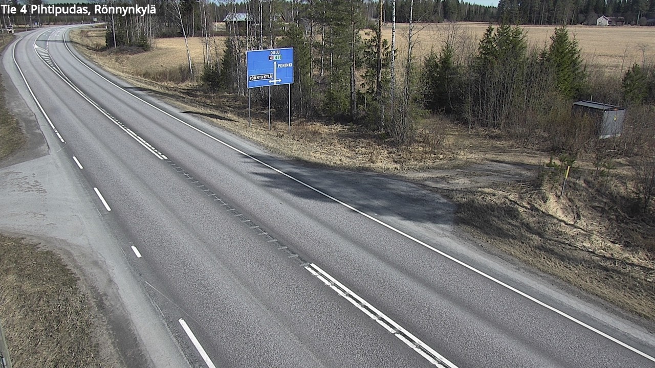 Kelikamerat Kuva Tie 4 Pihtipudas, Rönnynkylä, Pihtipudas, Keski-Suomi
