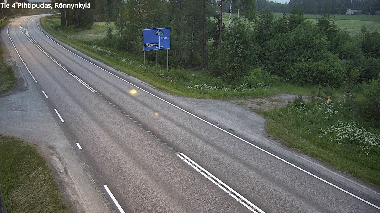 Kelikamerat Kuva Tie 4 Pihtipudas, Rönnynkylä, Pihtipudas, Keski-Suomi
