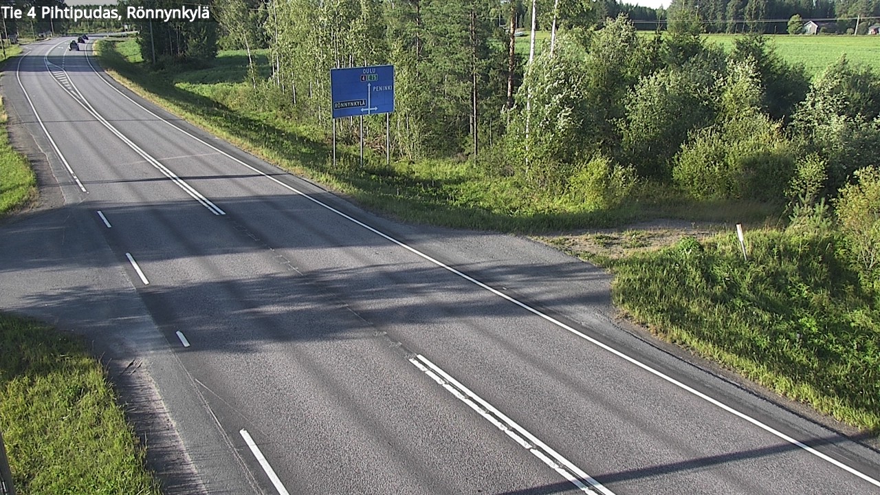 Kelikamerat Kuva Tie 4 Pihtipudas, Rönnynkylä, Pihtipudas, Keski-Suomi