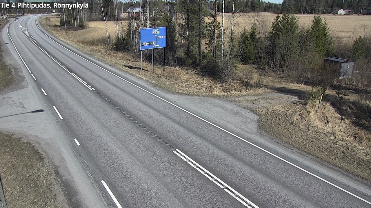 Kelikamerat Kuva Tie 4 Pihtipudas, Rönnynkylä, Pihtipudas, Keski-Suomi