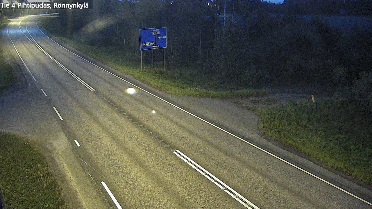Kelikamerat Kuva Tie 4 Pihtipudas, Rönnynkylä, Pihtipudas, Keski-Suomi
