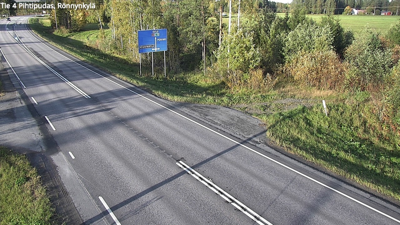 Kelikamerat Kuva Tie 4 Pihtipudas, Rönnynkylä, Pihtipudas, Keski-Suomi