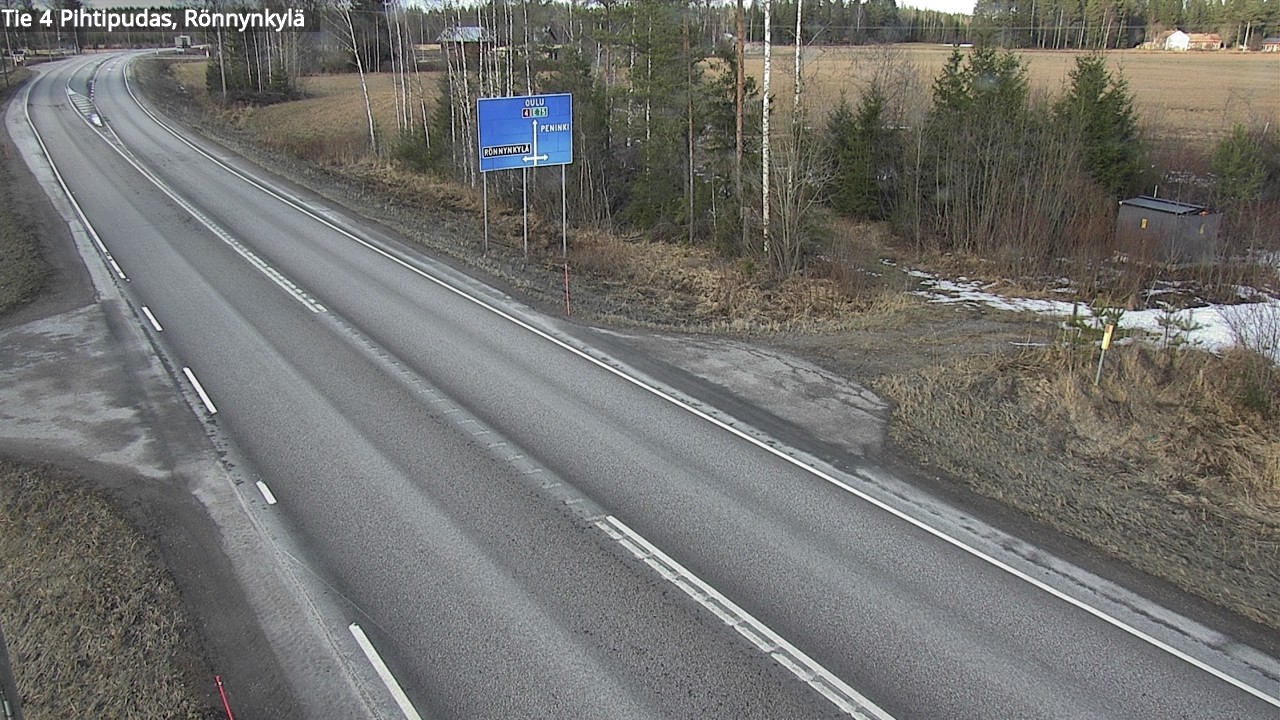 Kelikamerat Kuva Tie 4 Pihtipudas, Rönnynkylä, Pihtipudas, Keski-Suomi