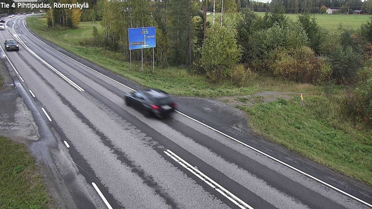 Kelikamerat Kuva Tie 4 Pihtipudas, Rönnynkylä, Pihtipudas, Keski-Suomi