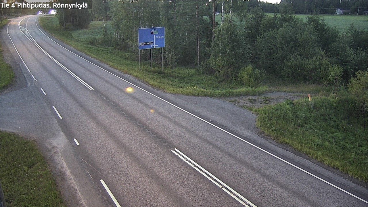 Kelikamerat Kuva Tie 4 Pihtipudas, Rönnynkylä, Pihtipudas, Keski-Suomi