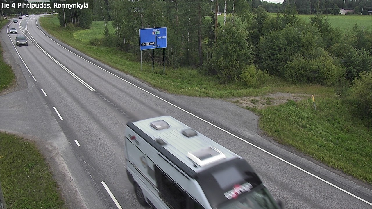 Kelikamerat Kuva Tie 4 Pihtipudas, Rönnynkylä, Pihtipudas, Keski-Suomi
