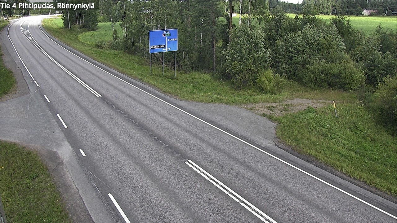 Kelikamerat Kuva Tie 4 Pihtipudas, Rönnynkylä, Pihtipudas, Keski-Suomi