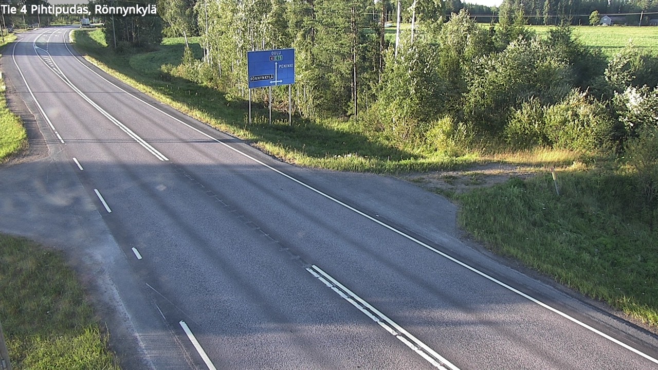Kelikamerat Kuva Tie 4 Pihtipudas, Rönnynkylä, Pihtipudas, Keski-Suomi