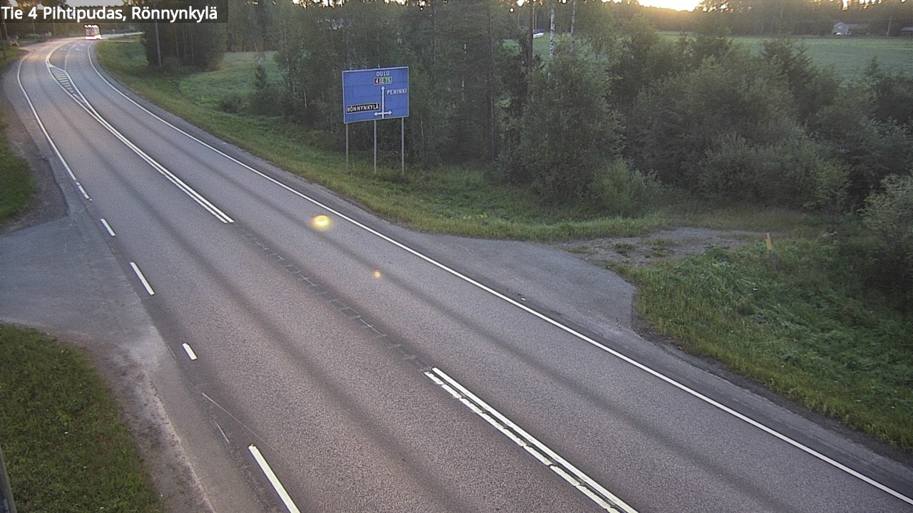 Kelikamerat Kuva Tie 4 Pihtipudas, Rönnynkylä, Pihtipudas, Keski-Suomi
