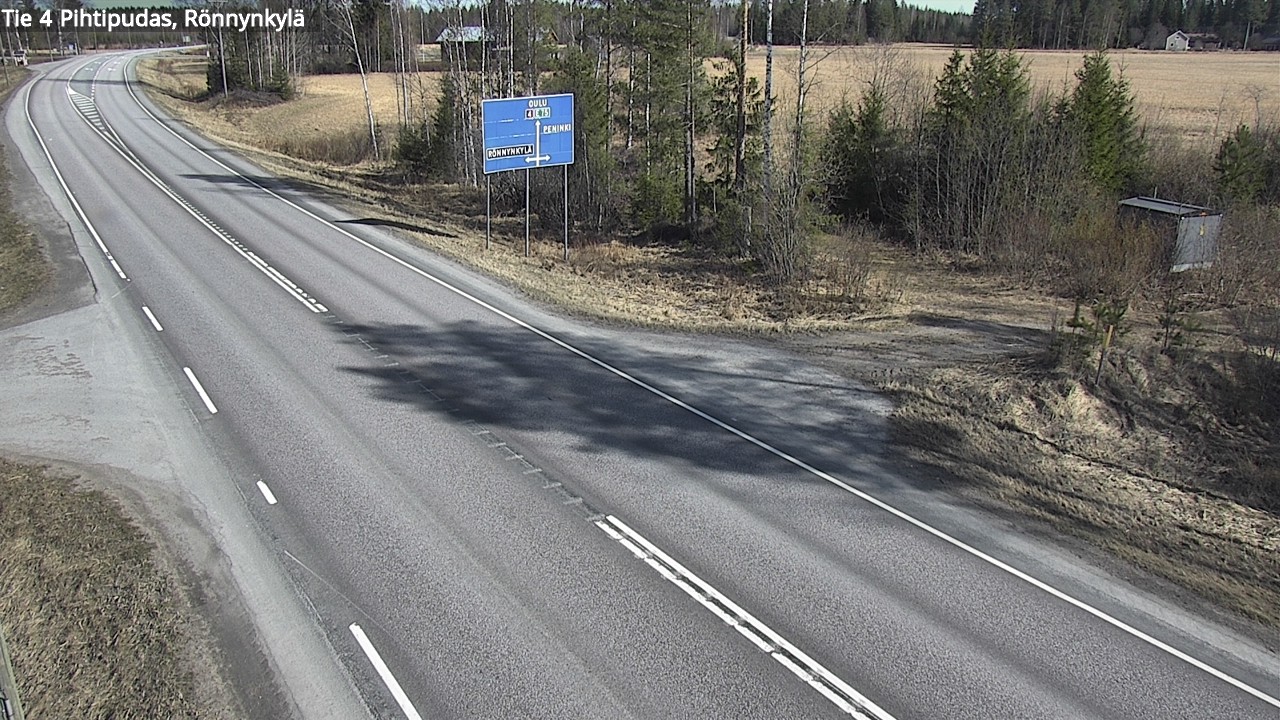 Kelikamerat Kuva Tie 4 Pihtipudas, Rönnynkylä, Pihtipudas, Keski-Suomi