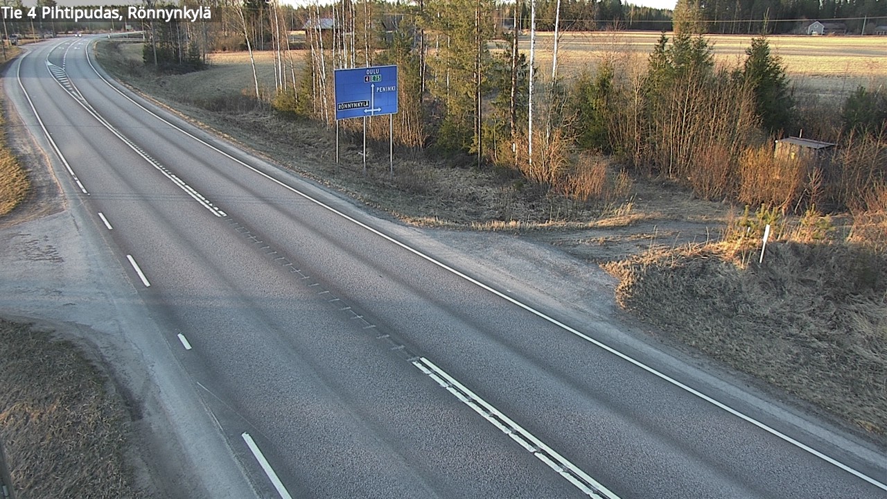 Kelikamerat Kuva Tie 4 Pihtipudas, Rönnynkylä, Pihtipudas, Keski-Suomi