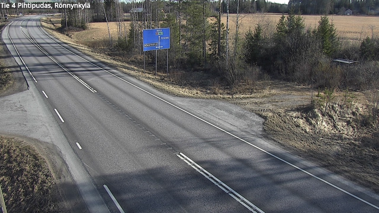Kelikamerat Kuva Tie 4 Pihtipudas, Rönnynkylä, Pihtipudas, Keski-Suomi