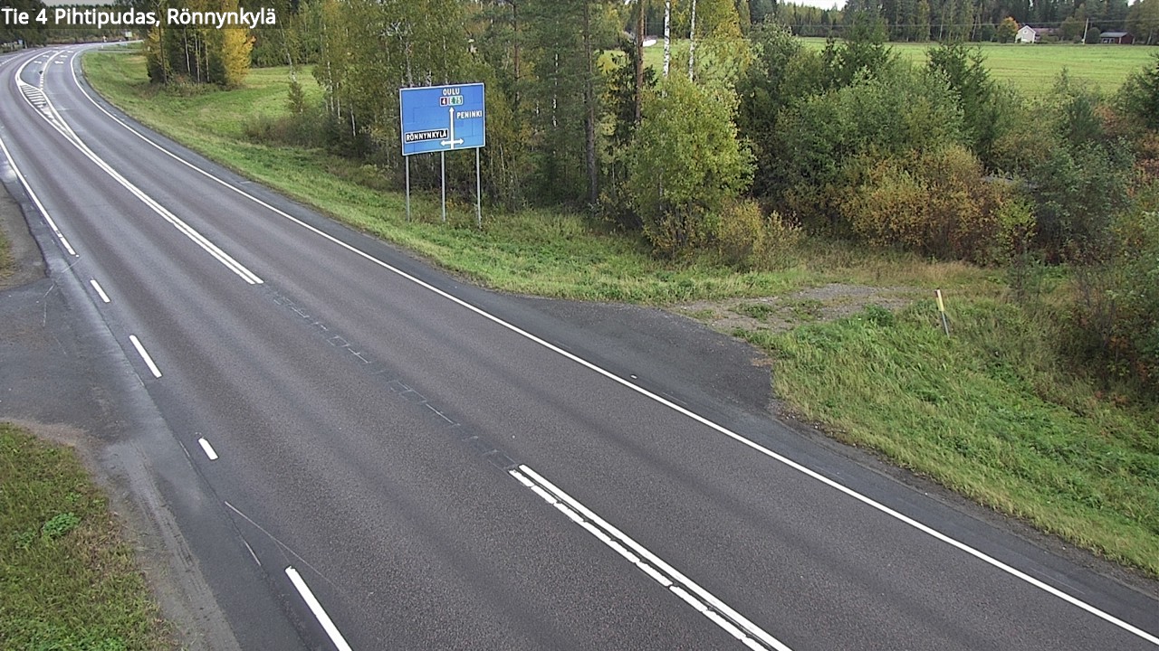 Kelikamerat Kuva Tie 4 Pihtipudas, Rönnynkylä, Pihtipudas, Keski-Suomi