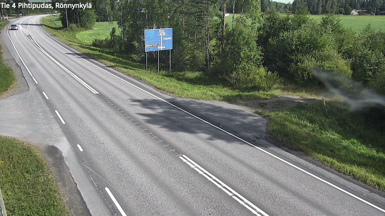 Kelikamerat Kuva Tie 4 Pihtipudas, Rönnynkylä, Pihtipudas, Keski-Suomi