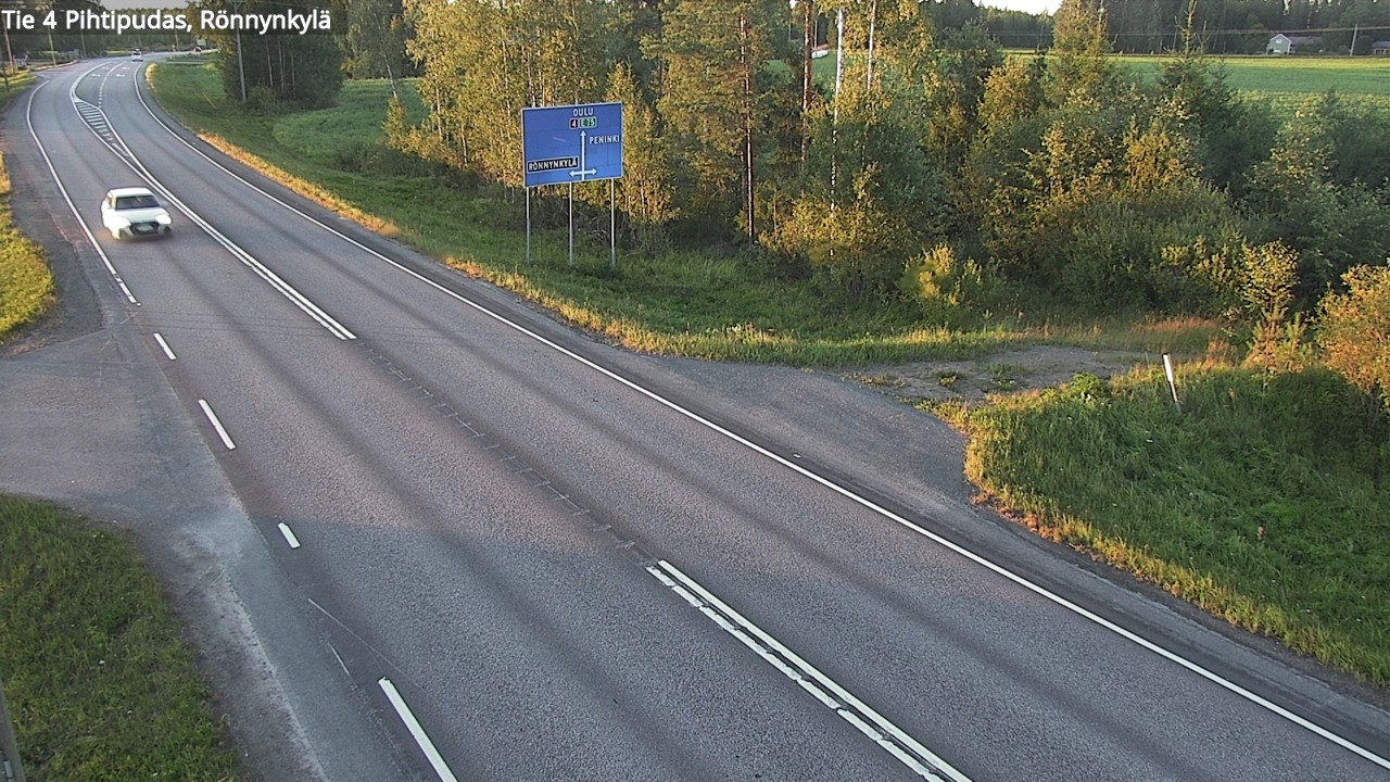 Kelikamerat Kuva Tie 4 Pihtipudas, Rönnynkylä, Pihtipudas, Keski-Suomi