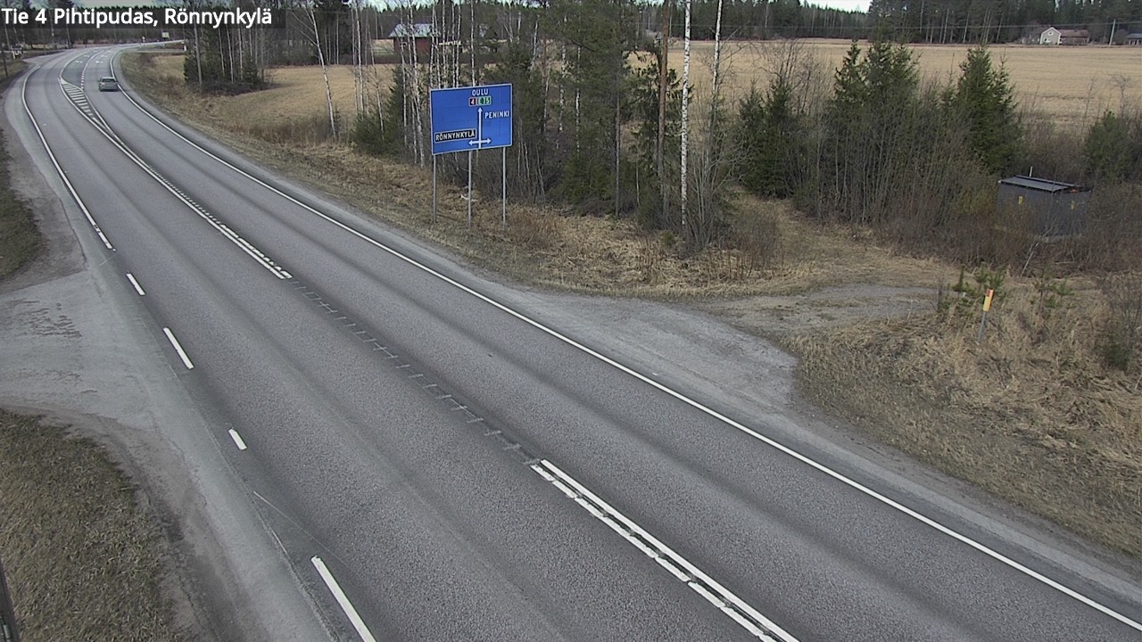 Kelikamerat Kuva Tie 4 Pihtipudas, Rönnynkylä, Pihtipudas, Keski-Suomi