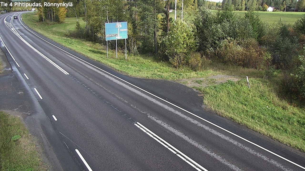 Kelikamerat Kuva Tie 4 Pihtipudas, Rönnynkylä, Pihtipudas, Keski-Suomi