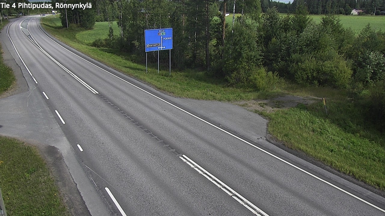 Kelikamerat Kuva Tie 4 Pihtipudas, Rönnynkylä, Pihtipudas, Keski-Suomi