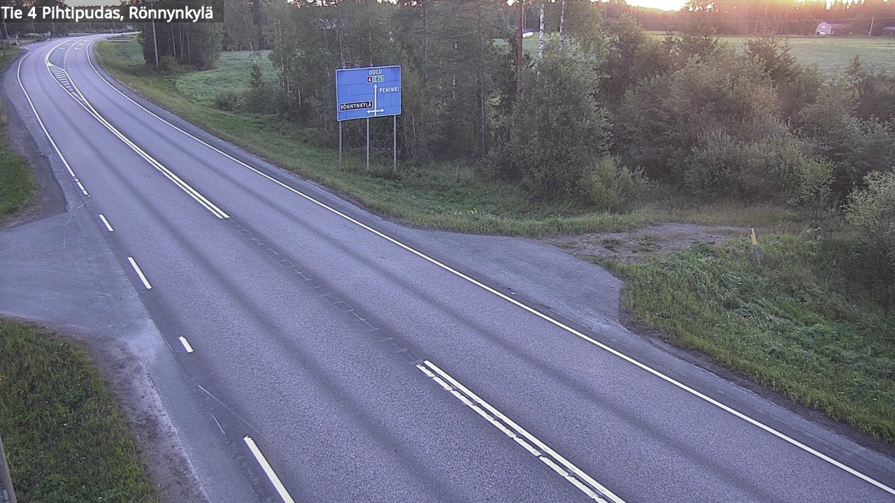 Kelikamerat Kuva Tie 4 Pihtipudas, Rönnynkylä, Pihtipudas, Keski-Suomi
