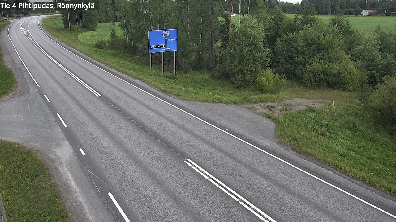Kelikamerat Kuva Tie 4 Pihtipudas, Rönnynkylä, Pihtipudas, Keski-Suomi