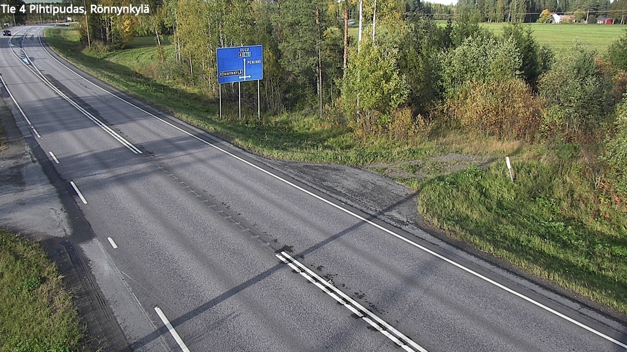 Kelikamerat Kuva Tie 4 Pihtipudas, Rönnynkylä, Pihtipudas, Keski-Suomi