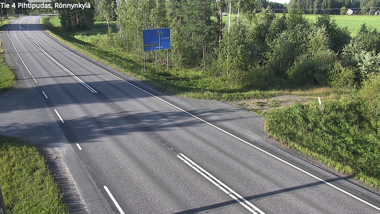 Kelikamerat Kuva Tie 4 Pihtipudas, Rönnynkylä, Pihtipudas, Keski-Suomi