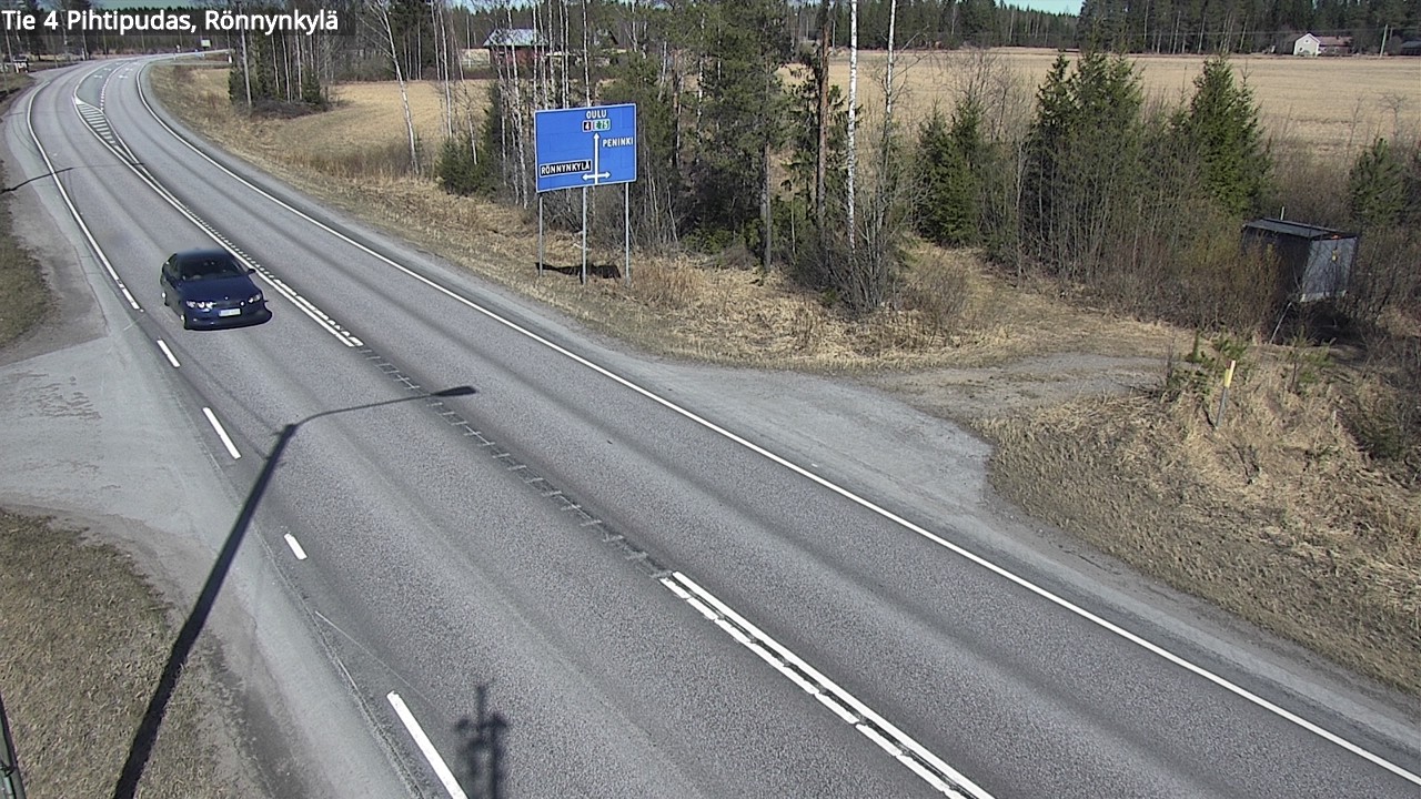 Kelikamerat Kuva Tie 4 Pihtipudas, Rönnynkylä, Pihtipudas, Keski-Suomi