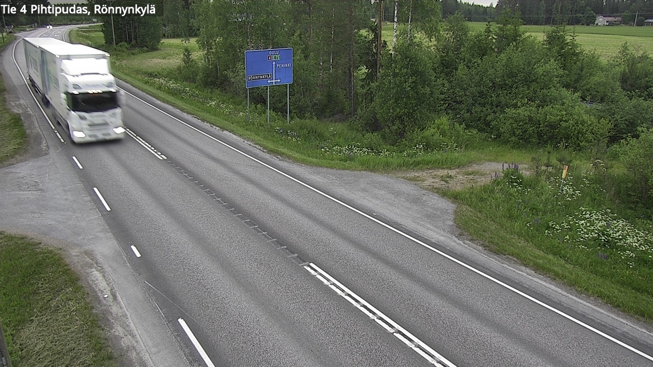 Kelikamerat Kuva Tie 4 Pihtipudas, Rönnynkylä, Pihtipudas, Keski-Suomi