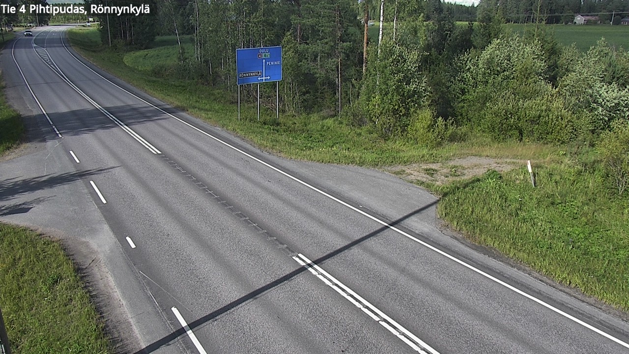Kelikamerat Kuva Tie 4 Pihtipudas, Rönnynkylä, Pihtipudas, Keski-Suomi