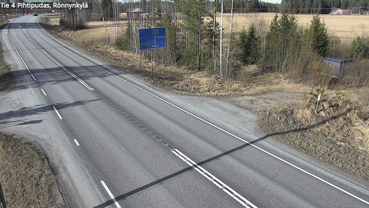 Kelikamerat Kuva Tie 4 Pihtipudas, Rönnynkylä, Pihtipudas, Keski-Suomi