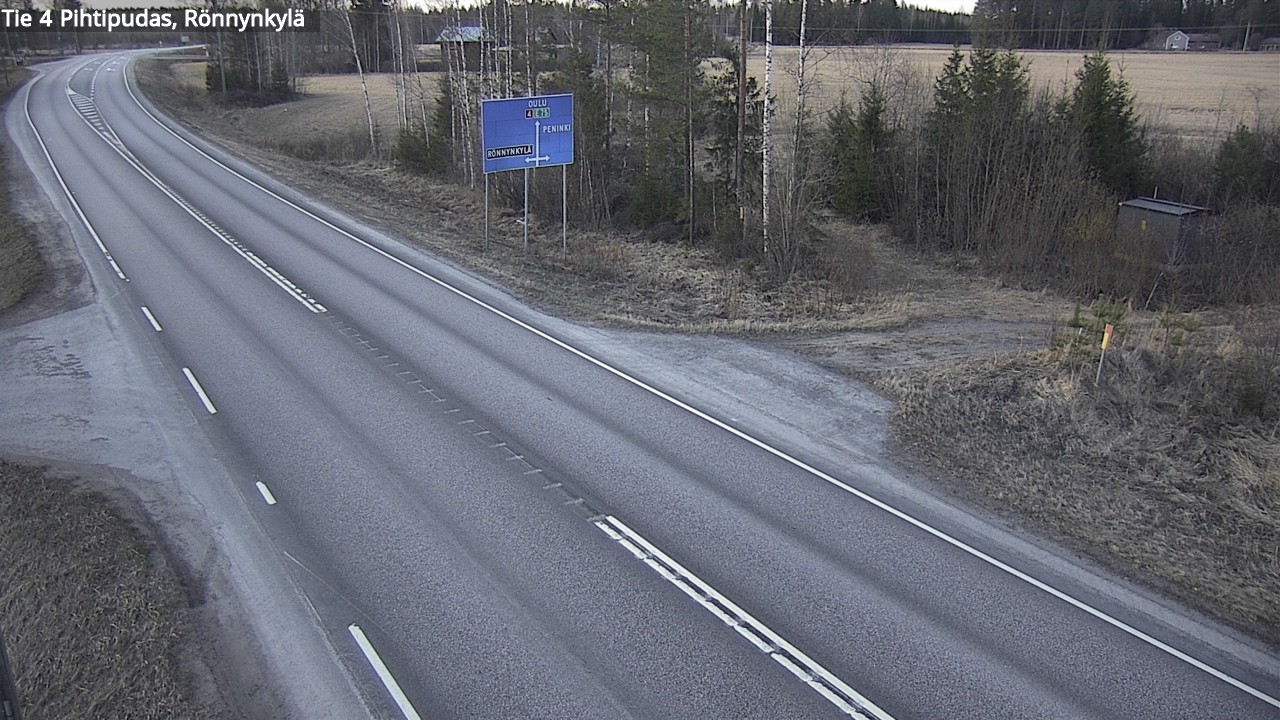 Kelikamerat Kuva Tie 4 Pihtipudas, Rönnynkylä, Pihtipudas, Keski-Suomi