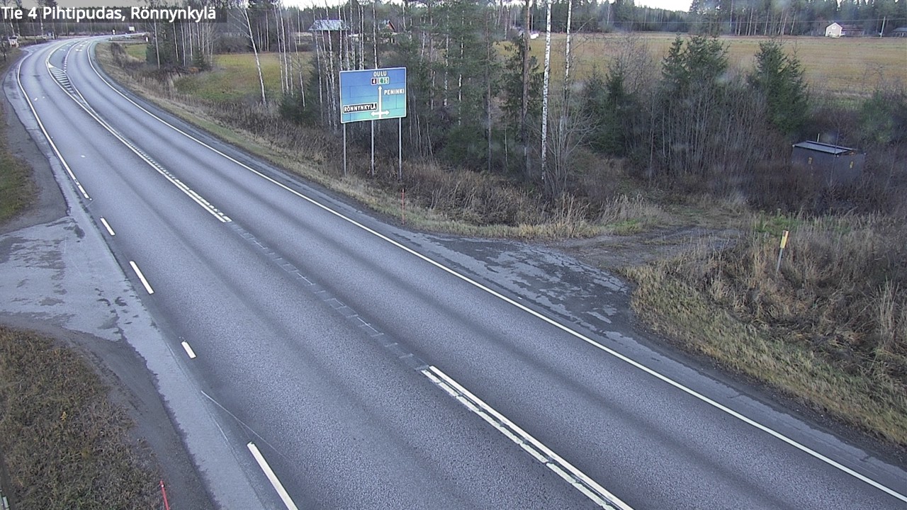 Kelikamerat Kuva Tie 4 Pihtipudas, Rönnynkylä, Pihtipudas, Keski-Suomi