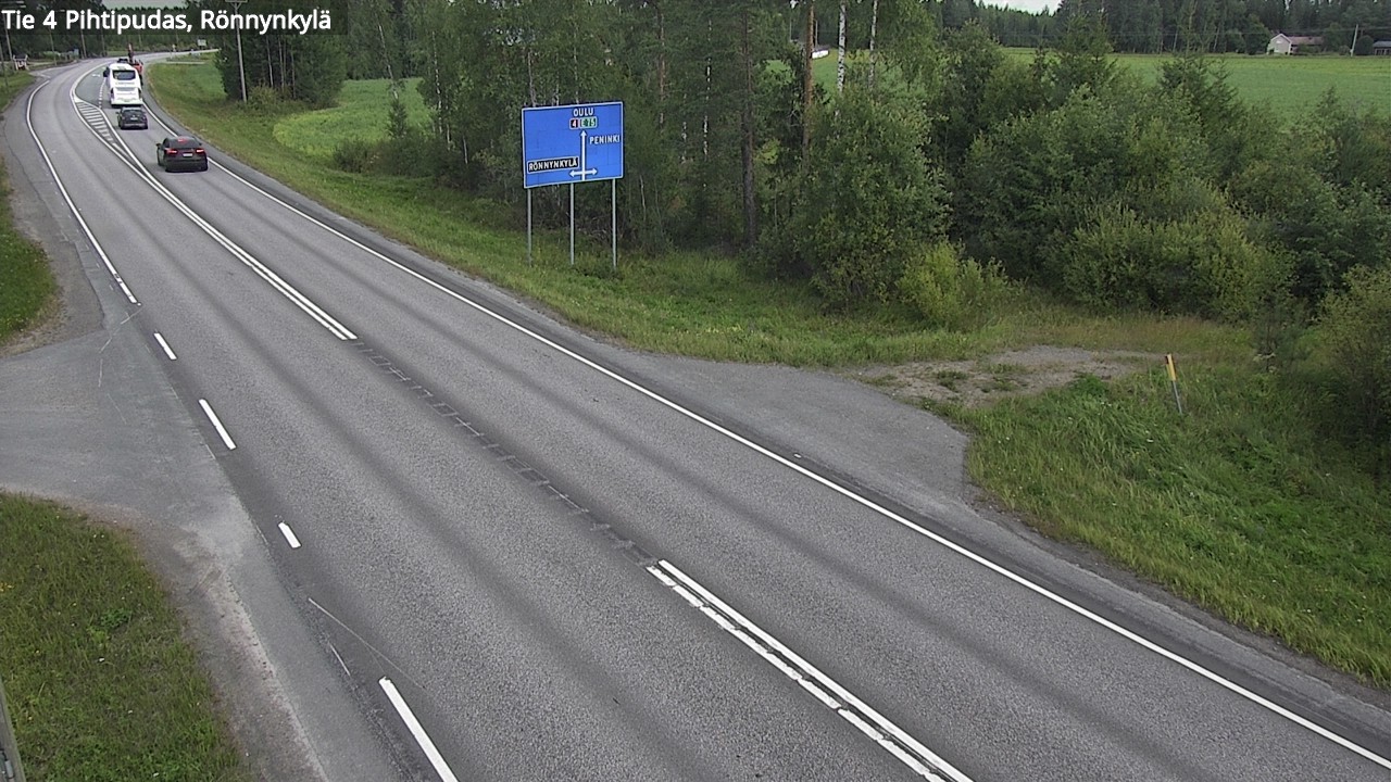 Kelikamerat Kuva Tie 4 Pihtipudas, Rönnynkylä, Pihtipudas, Keski-Suomi