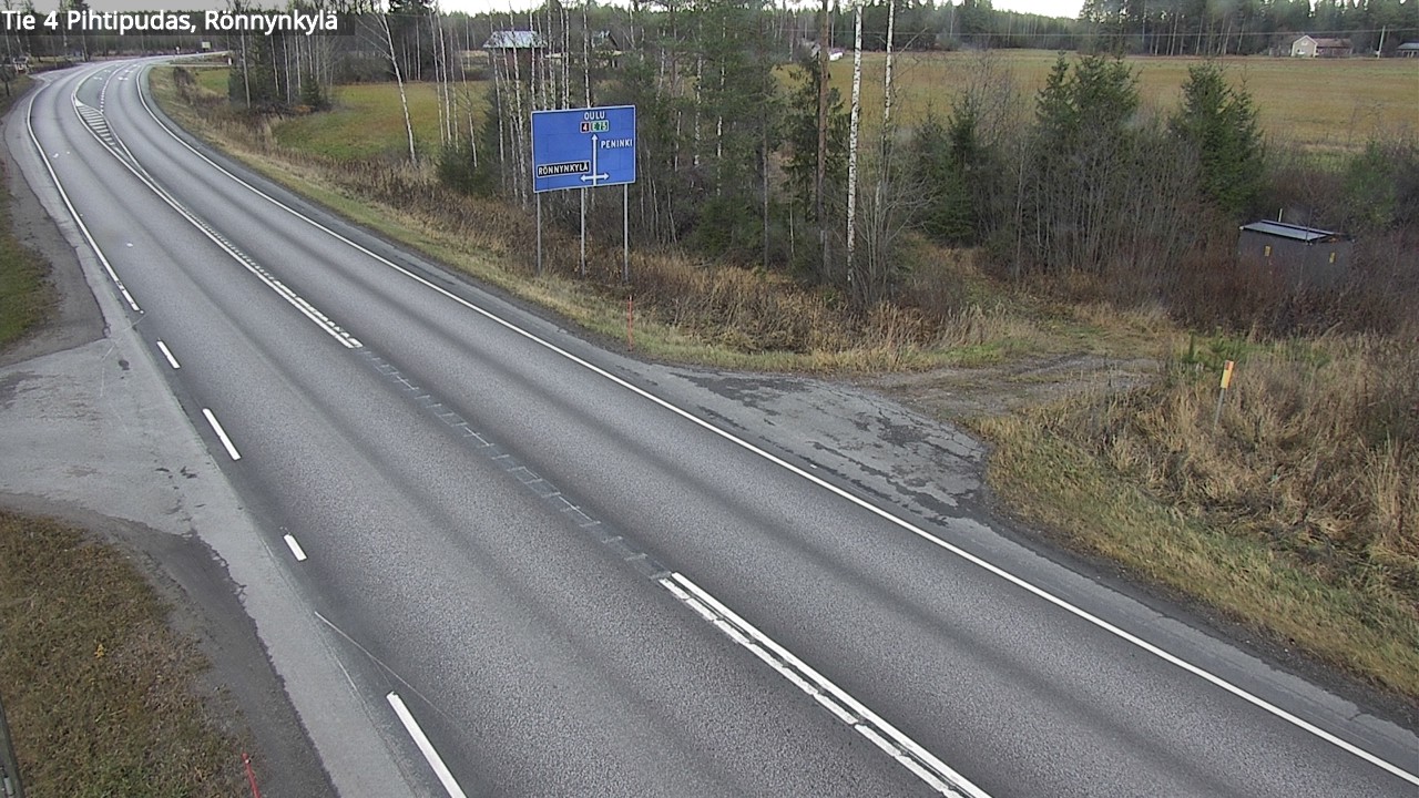 Kelikamerat Kuva Tie 4 Pihtipudas, Rönnynkylä, Pihtipudas, Keski-Suomi