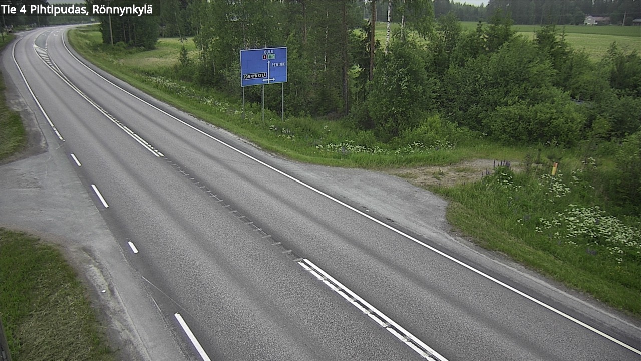 Kelikamerat Kuva Tie 4 Pihtipudas, Rönnynkylä, Pihtipudas, Keski-Suomi