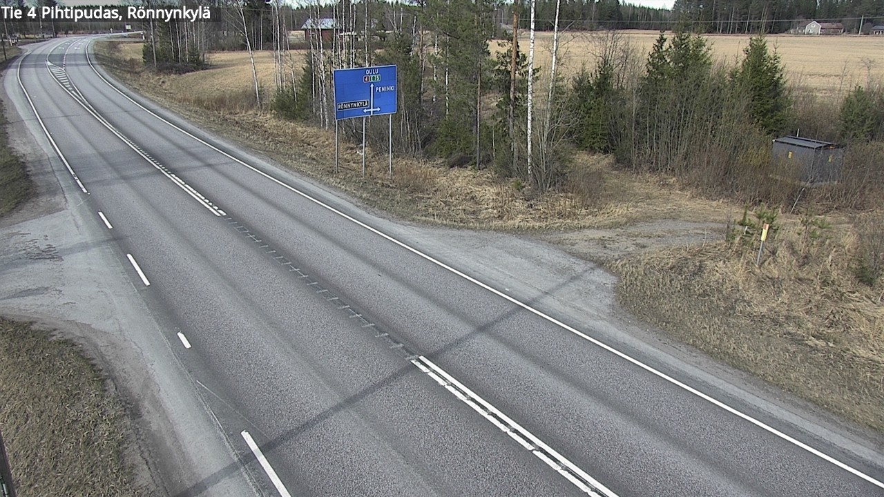 Kelikamerat Kuva Tie 4 Pihtipudas, Rönnynkylä, Pihtipudas, Keski-Suomi