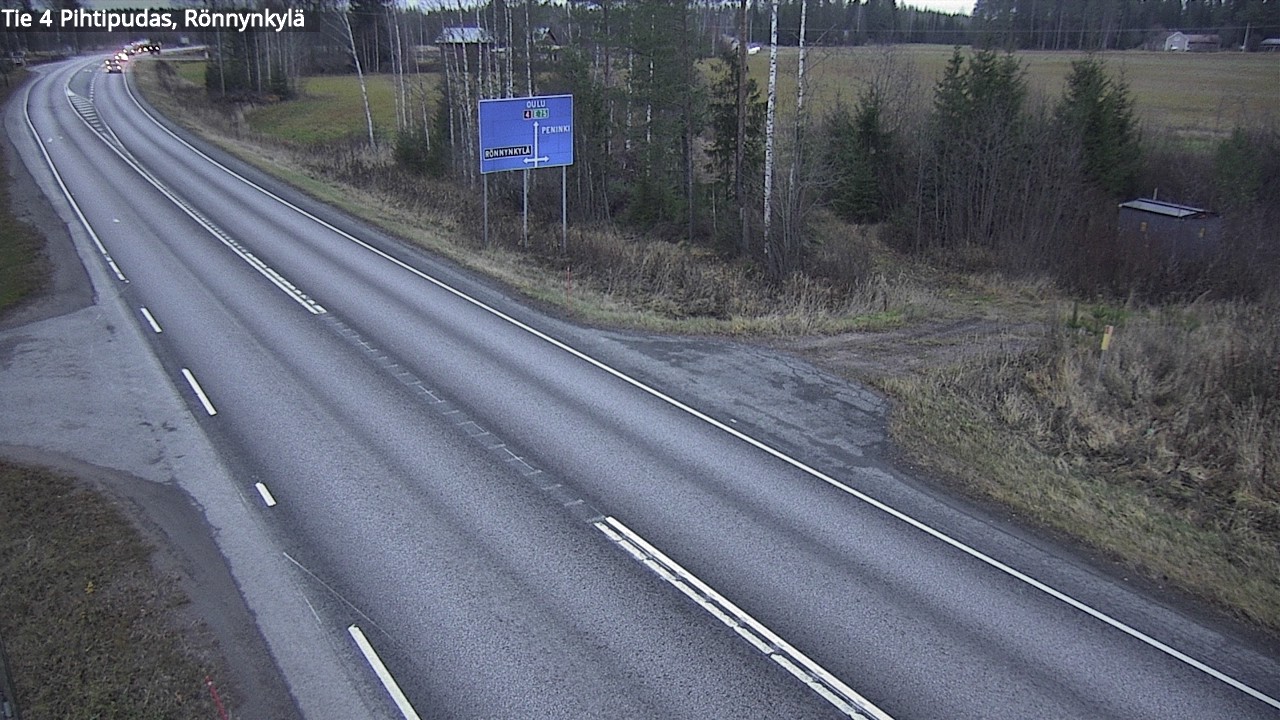 Kelikamerat Kuva Tie 4 Pihtipudas, Rönnynkylä, Pihtipudas, Keski-Suomi