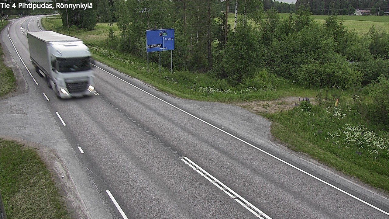 Kelikamerat Kuva Tie 4 Pihtipudas, Rönnynkylä, Pihtipudas, Keski-Suomi