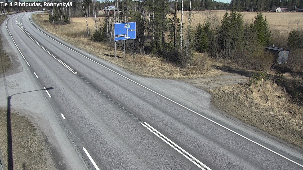Kelikamerat Kuva Tie 4 Pihtipudas, Rönnynkylä, Pihtipudas, Keski-Suomi