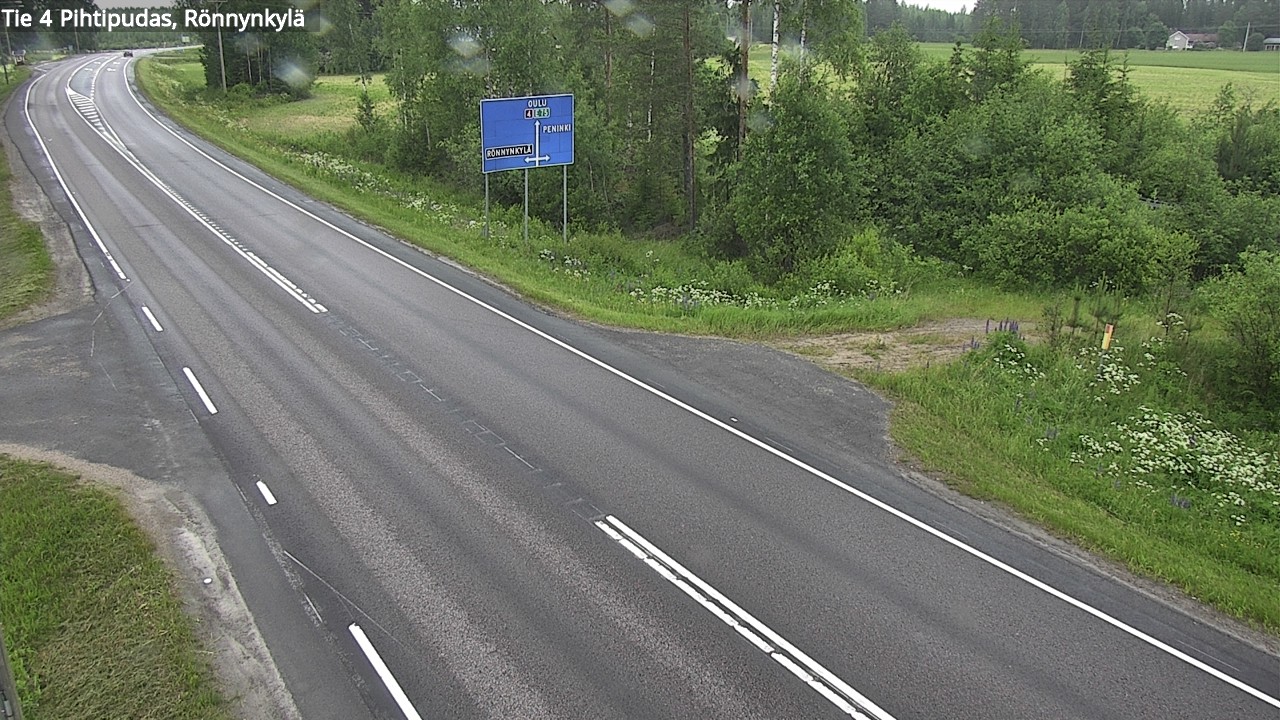 Kelikamerat Kuva Tie 4 Pihtipudas, Rönnynkylä, Pihtipudas, Keski-Suomi
