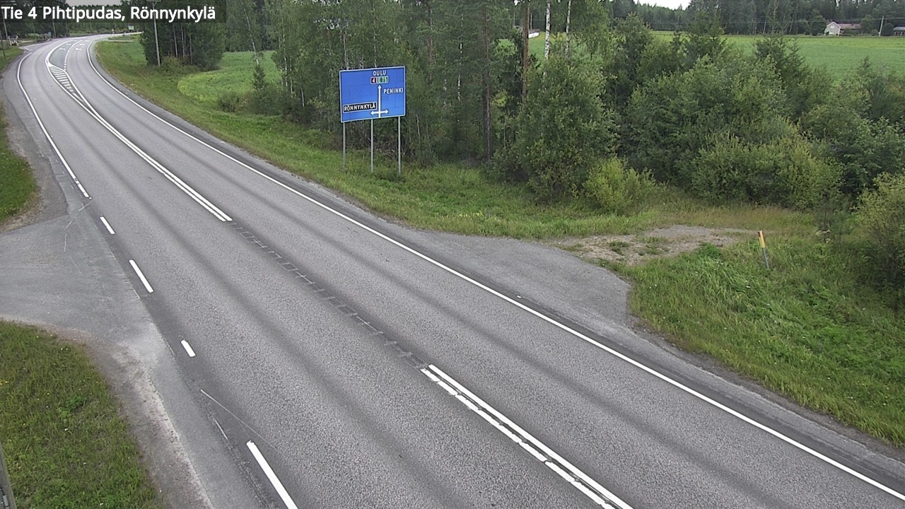 Kelikamerat Kuva Tie 4 Pihtipudas, Rönnynkylä, Pihtipudas, Keski-Suomi
